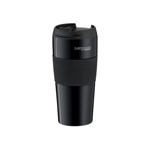 Thermos - Tazza Isolata ThermoPro 0.4 l Acciaio Inossidabile Nera - Rimani Caldo & Elegante! ☕️🔥