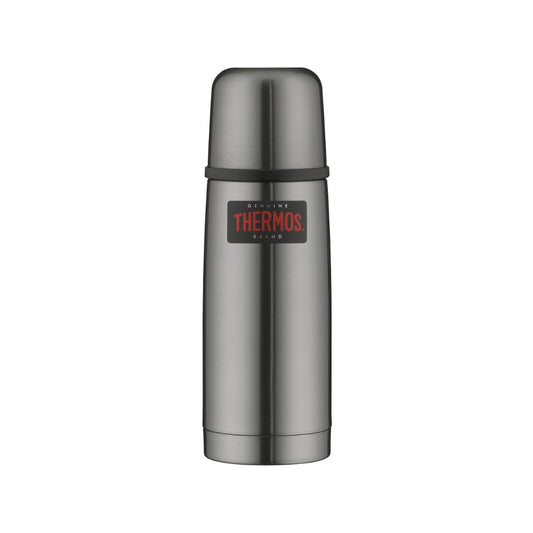 Thermos - Insulated Bottle Light & Compact Grey 0.35 lt. - Stay Hydrated On-the-Go! 💧☕️