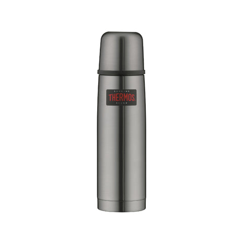 Thermos - Geïsoleerde Fles Licht & Compact Grijs 0,5 lt. - Blijf Overal Gehydrateerd! 💧🧳