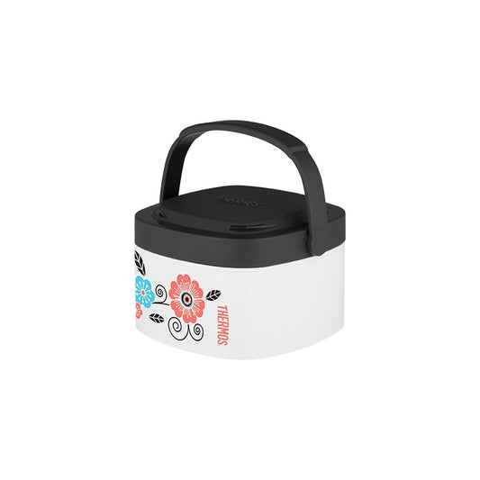 Thermos - Food Container Stack'n Lock Poppy Patch 0.35l - Keep Your Food Fresh & Stylish! 🍱🌼