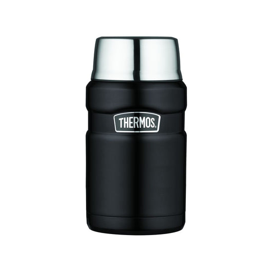 Thermos - Serving Vessel Stainless King Black 0.71 lt. - Stay Hydrated in Style! 🥤✨