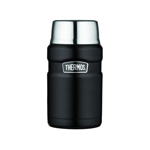 Thermos - Serving Vessel Stainless King Black 0.71 lt. - Stay Hydrated in Style! 🥤✨