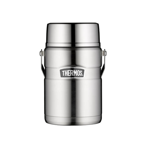 Thermos - Dish Container Stainless King Steel 1.2 lt. with 2 Containers - Keep Your Food Fresh & Tasty! 🍱✨