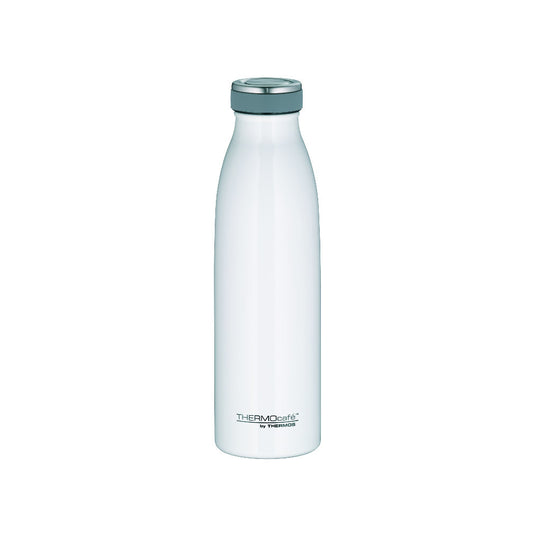 Thermos - TC Bottle, White, 0.5 lt. Brushed Stainless Steel - Stay Refreshed On-the-Go! 🥤✨