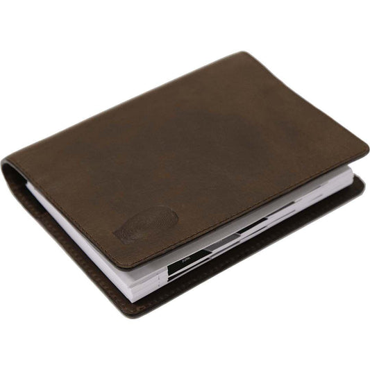 Trademark Living Manu Lederumschlag - Dunkelbraun - AlpsDiscovery