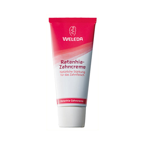 WELEDA - Natürliche Ratanhia Zahncreme - 🌱 Erfrischende Mundpflege 🦷