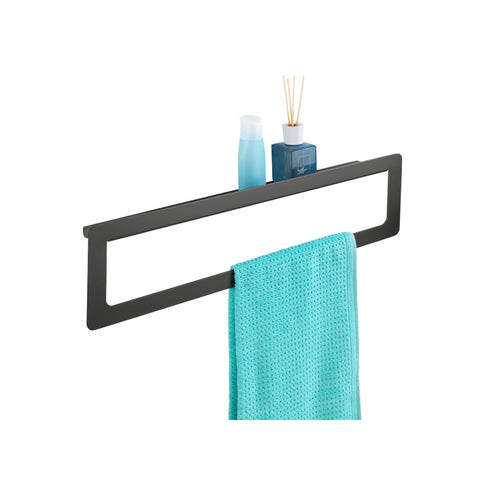 Wenko - Towel Rail with Shelf Montella - Stylish Storage Solution for Your Bathroom! 🛁✨