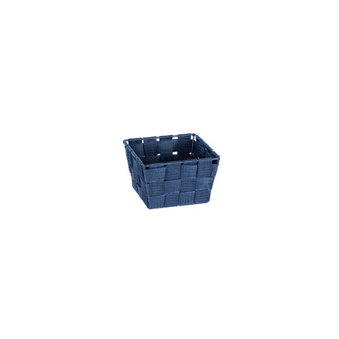 Wenko - Badkorb Adria Mini Square Dark Blue - Stylish Storage Solution! 🛁💙✨