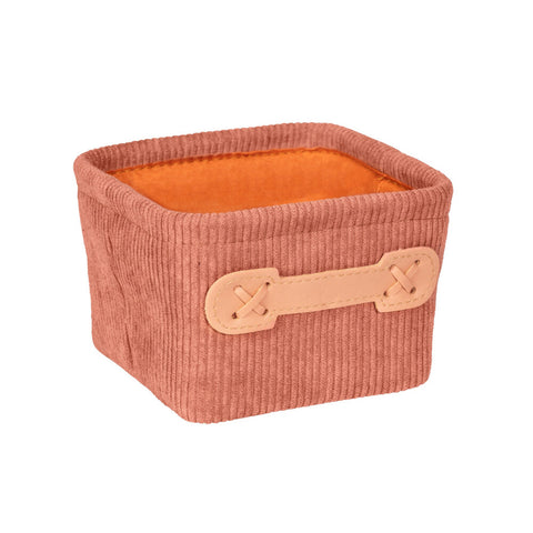 Wenko - Badkorb Anela Mini Square Antique Rose - Elegant Storage Solution 🌸🛁