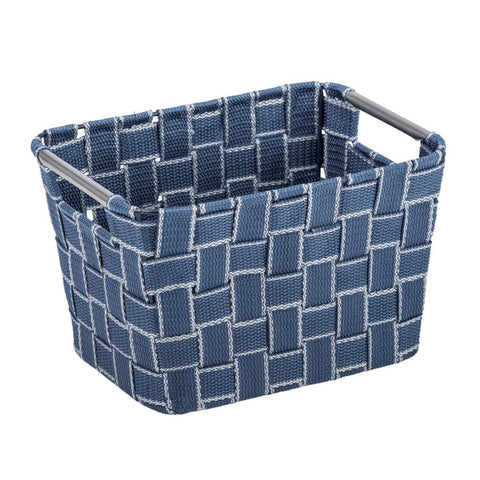 Wenko - Badkorb Fedra M, Blue - Versatile Bathroom Organizer! 🌊🛁