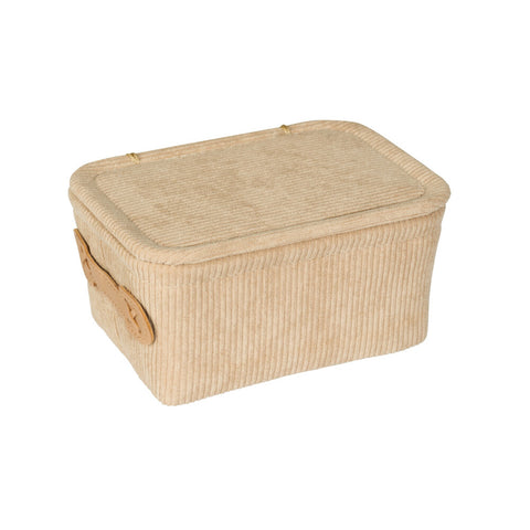 Wenko - Anela Basket with Lid, Beige - Stylish Storage Solution 🧺✨