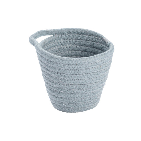 Wenko - Bathroom Basket Soria Blue-Gray - Chic Organization for Your Space! 🚿🧺