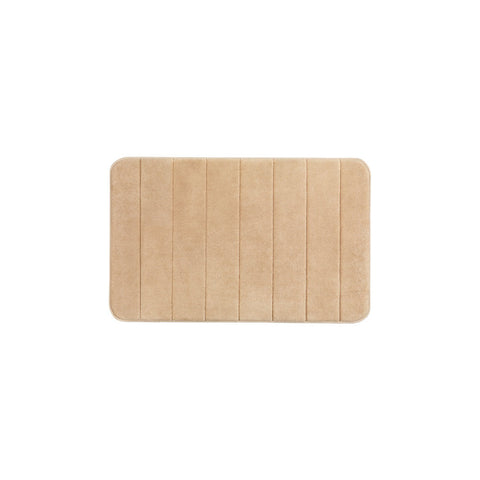 Wenko - Memory Foam Bath Mat Sand 80x50 cm - Soft Comfort Awaits! 🛁✨