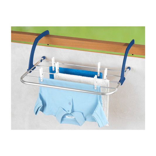 Wenko - Balcony Clothes Dryer Aluminum - Chic & Efficient Drying Solution! 🌞👕