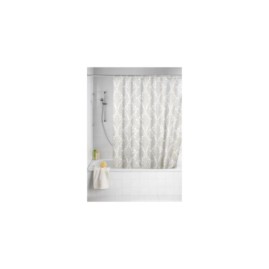 Wenko - Shower Curtain Baroque Polyester Anti-Mold - Elevate Your Bathroom Decor! 🚿✨