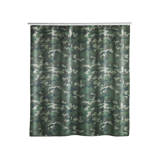 WECARE by Armor - Camouflage Polyester Shower Curtain - Refresh Your Style 🚿🌿