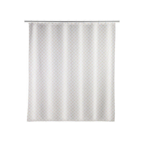 Wenko - Shower Curtain Cubique 180x200 cm - Stylish & Waterproof Decor 🚿✨