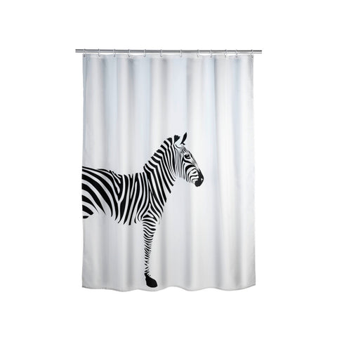 Wenko - Shower Curtain Wild Polyester Anti-Mold - Transform Your Bathroom 🌿🚿✨