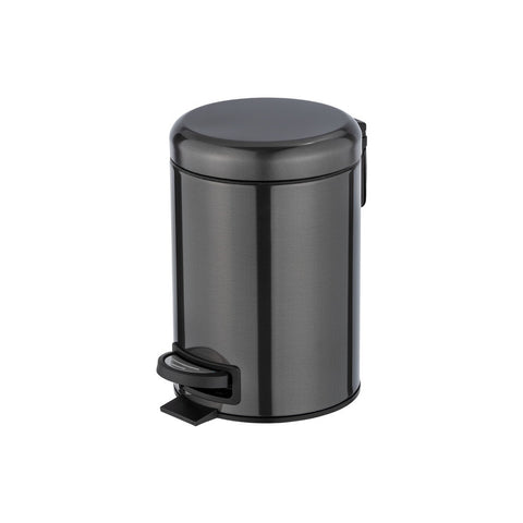 Wenko - Stainless Steel Cosmetic Pedal Bin Leman - Sleek Design & Convenient 🚮✨