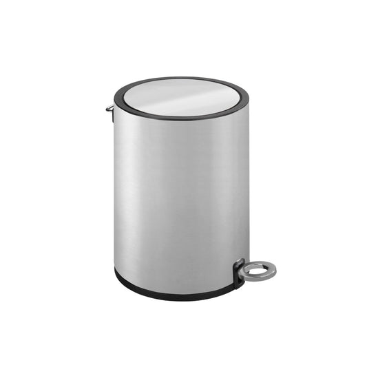 Wenko - Stainless Steel Cosmetic Step Bin Monza 3 Ltr. - Stylish & Convenient! 🗑️✨