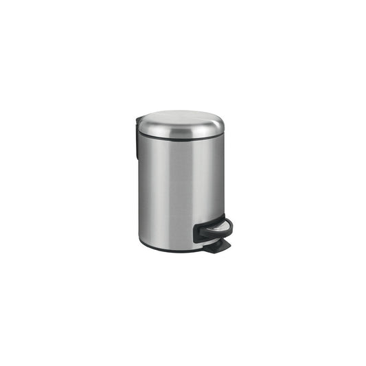 Wenko - Stainless Steel Pedal Bin Leman Easy-Close 3 Liters - Stylish & Practical Trash Solution! 🗑️✨