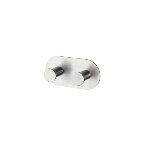 Wenko - Stainless Steel Wall Hook Cona Duo Matte - Sleek Design for Stylish Organization 🧥✨