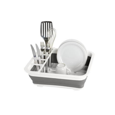 Wenko - Foldable Dish Drainer - Space-Saving Kitchen Essential 🌟🍽️