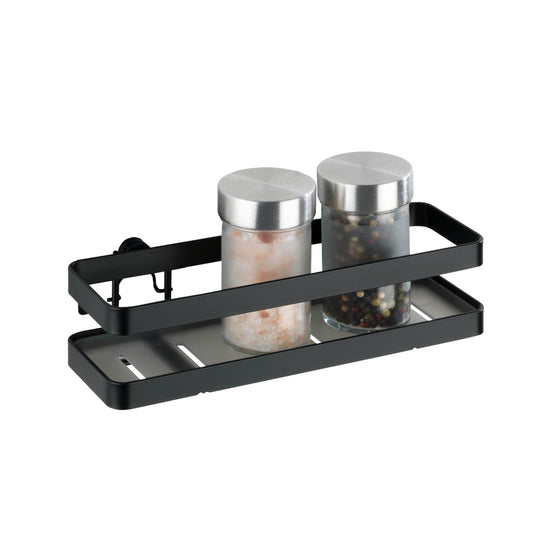 Wenko - Spice Rack Gala Black - Stylish Storage for Your Kitchen! 🧂✨