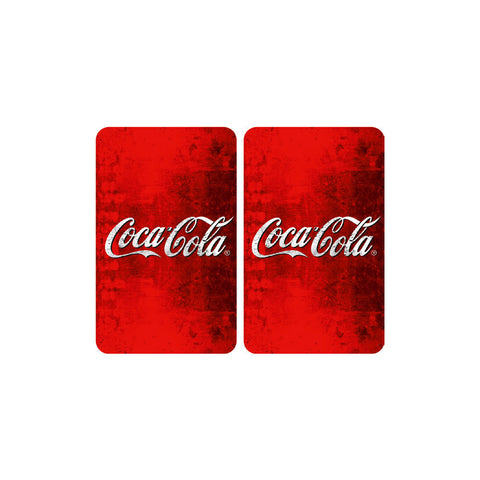 Wenko - Coca-Cola Glass Covering Plates 2 Pieces Red - Refresh Your Table 🍹✨