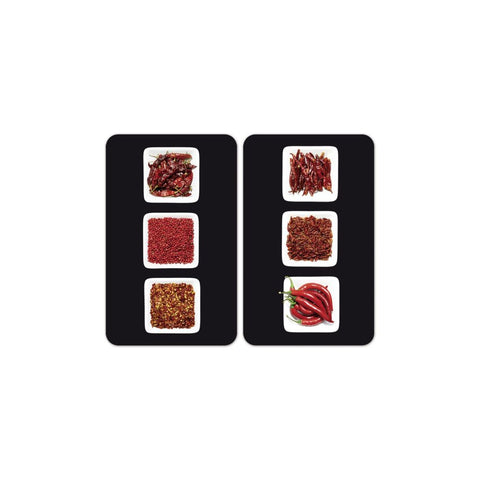 Wenko - Glass Cover Plates Universal Chili 2-Pack - Stylish & Durable Design for Every Home! 🔥✨