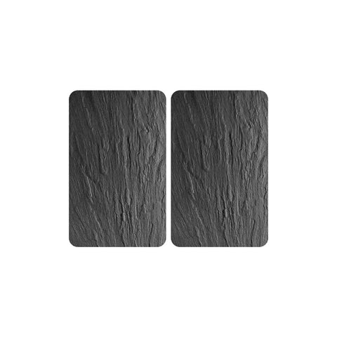 Wenko - Glass Cover Plates Universal Slate 2 Piece - Elevate Your Interiors with Style! ✨🏡