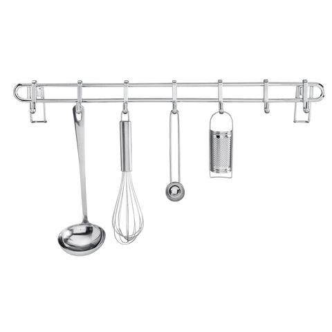 Wenko - Hook Rail Style with 7 Hooks - Organize with Elegance! ✨🪝