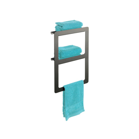 Wenko - Towel Holder Duo Montella Anthracite - Stylish & Space-Saving Design! 🛁✨