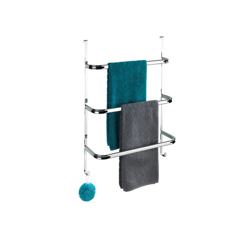 Wenko - Towel Holder Door Shower Irpinia - Stylish & Sleek Chrome Design 🚿✨