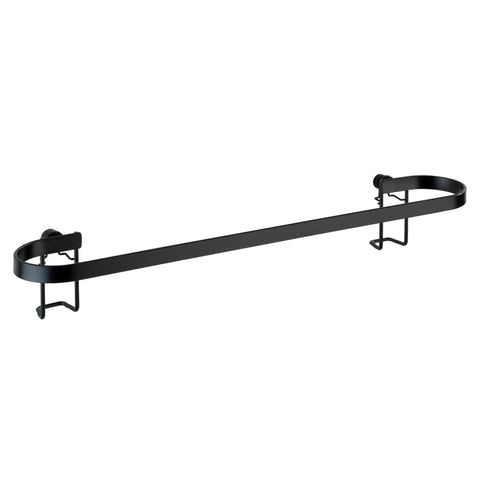 Wenko - Towel Bar Classic Plus Black - Stylish & Durable Design 🖤🚿✨