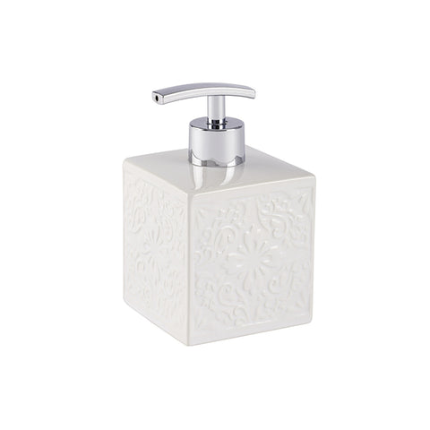 Wenko - Ceramic Soap Dispenser Cordoba, White - Elegant Cleanliness for Your Home 🧼✨