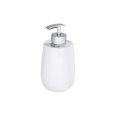 Wenko - Ceramic Soap Dispenser Malta, White - Elegant & Chic Bathroom Essential 🧼✨