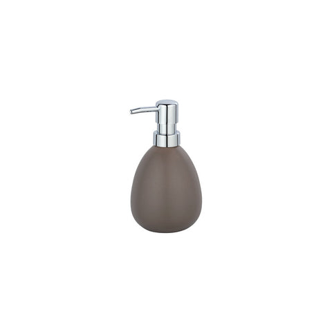 Wenko - Ceramic Soap Dispenser Polaris Matte Taupe - Elegant & Stylish 🧼✨