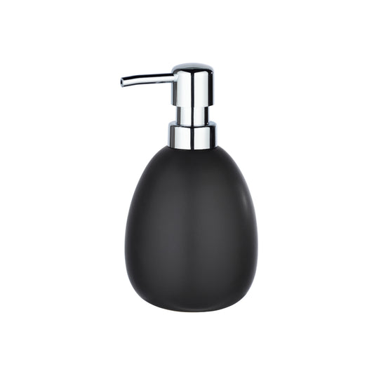 Wenko - Ceramic Soap Dispenser Polaris Black Matte - Sleek and Modern 🖤🧼✨