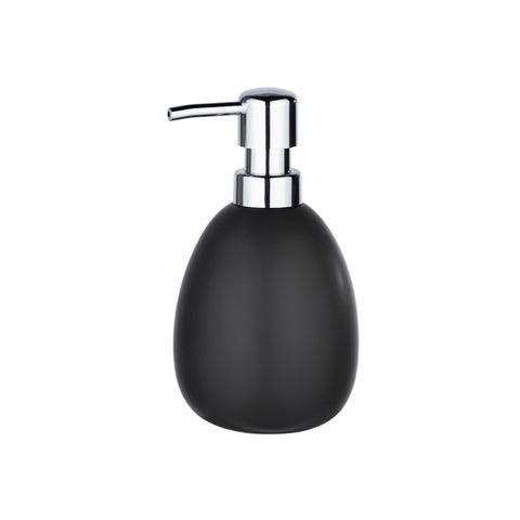 Wenko - Ceramic Soap Dispenser Polaris Black Matte - Elegant and Stylish 🖤🧼✨