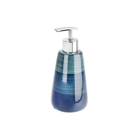 Wenko - Ceramic Soap Dispenser Pottery Petrol - Chic & Stylish Bathroom Essential 🧼✨