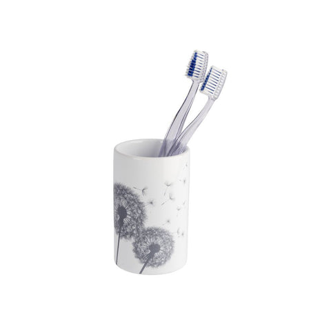 Wenko - Ceramic Toothbrush Cup Astera - Stylish & Functional Bathroom Essential 🪥✨