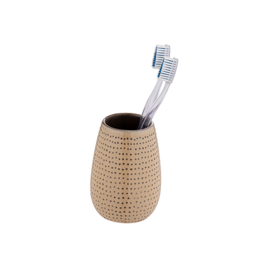 WECARE by Armor - Ceramic Toothbrush Cup Bellante Sand - Style Your Bathroom ✨🚿