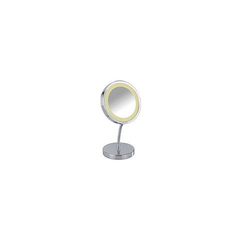 Wenko - Cosmetic Tabletop Mirror Brolo LED - Illuminate Your Beauty Routine ✨💄