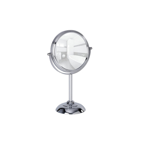 Wenko - Cosmetic Table Mirror Globo, Chrome - Stylish Reflective Elegance ✨💄