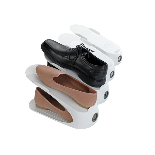 Wenko - Shoe Holder, 4-Piece - Stylish Storage for a Clutter-Free Space! 👟✨