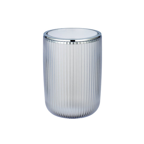 Wenko - Swing Lid Bucket Agropoli 5.5 Ltr. White - Stylish & Convenient Storage Solution! 🧺✨