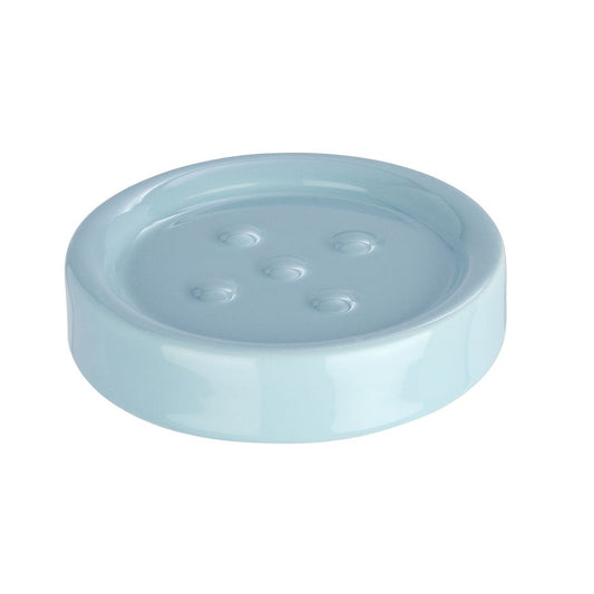 Wenko - Soap Dish Polaris Pastel Blue - Chic & Stylish for Your Bathroom! 🛁💙