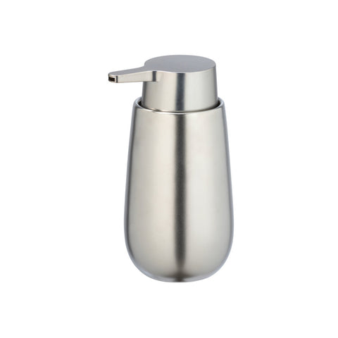 Wenko - Soap Dispenser Badi Chrome Matte - Stylish & Elegant Touch for Your Bathroom 🚿✨