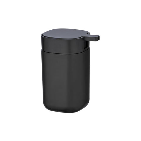 Wenko - Soap Dispenser Davos Black Matte - Sleek & Stylish for Your Bathroom 🖤🚿✨